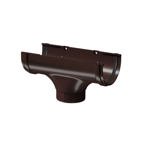 Docke PREMIUM Воронка шоколад для водостока пластик
