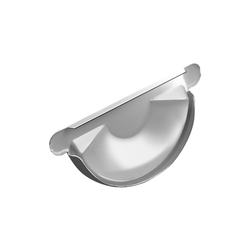 Заглушка желоба для водостока Grand Line Гранд лайн 125мм металлический, цвета RAL