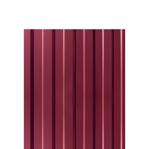 Профнастил 0,5 RAL-3003 рубиново-красный