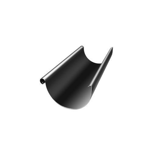 Желоб полукруглый для водостока Grand Line Optima Гранд лайн 125мм, 3м металлический, цвета RAL