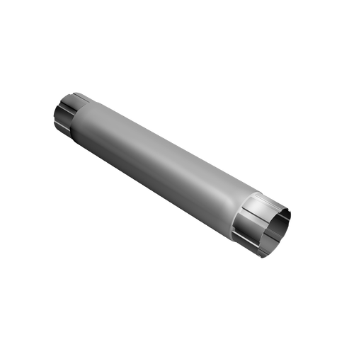 Grand Line Труба соединительная 100мм, 1м, для водостока Гранд лайн металлическая, цвета RAL