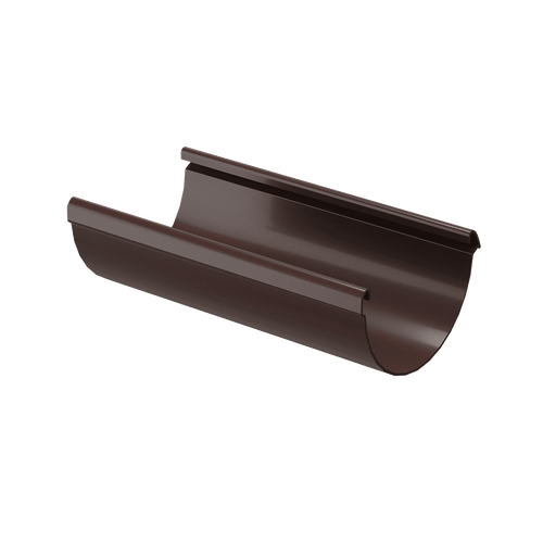 Docke LUX Желоб водосточный 3м, 140мм (Шоколад) для водостока пластик