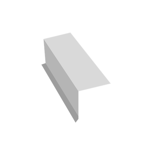 ТОРЦЕВАЯ ПЛАНКА 80×110×2000мм цвета RAL