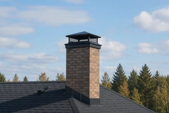 Монтаж дымника на кирпичную трубу: размеры и крепление