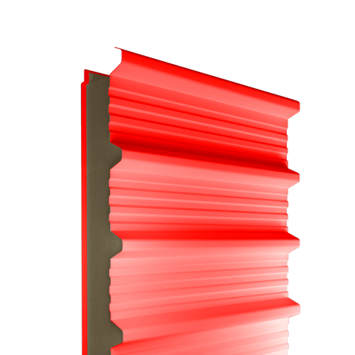 Сэндвич-панель кровельная ПИР 50 мм профиль трапецивидный