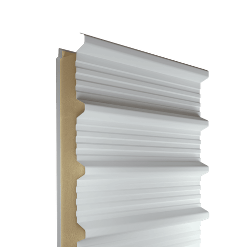 Сэндвич-панель кровельная ПИР 50 мм профиль трапецивидный