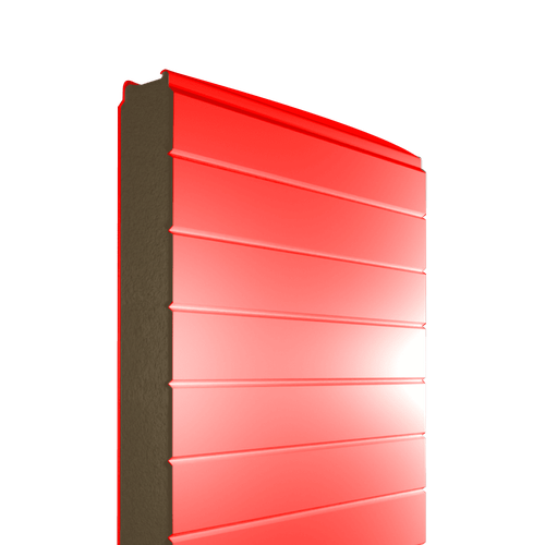 Сэндвич-панель стеновая ПИР 120 мм профиль V-образный