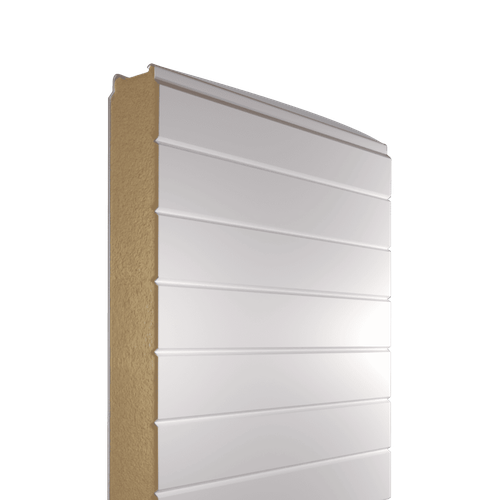 Сэндвич-панель стеновая ПИР 120 мм профиль V-образный