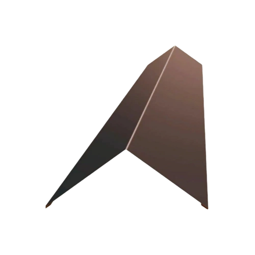 Конёк плоский 145х145 мм R=310 L=2000 RAL 7024