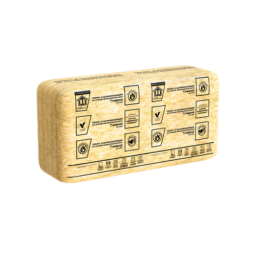 Минеральный кварцевый утеплитель ISOVER Каркас П34 1250*610, 50/60/70/100 мм