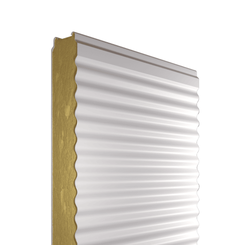 Сэндвич-панель стеновая МВУ 170 мм профиль микропрофиль